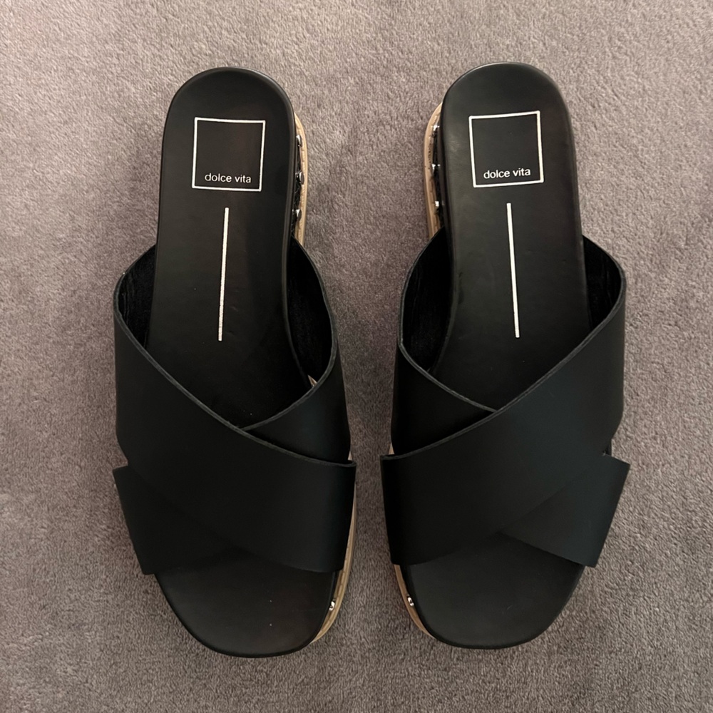 Dolce Vita GRACY PLATFORM SANDAL size 7.5M - Picture 2 of 6